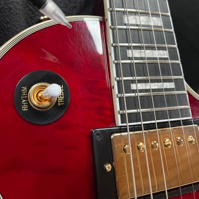 Epiphone Alex Lifeson Signature Les Paul Custom Axcess 2023 - Present Ruby image 18