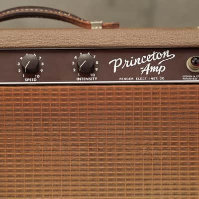 1963 Fender 6G2 Princeton Amp Brown Combo #59352 image 6