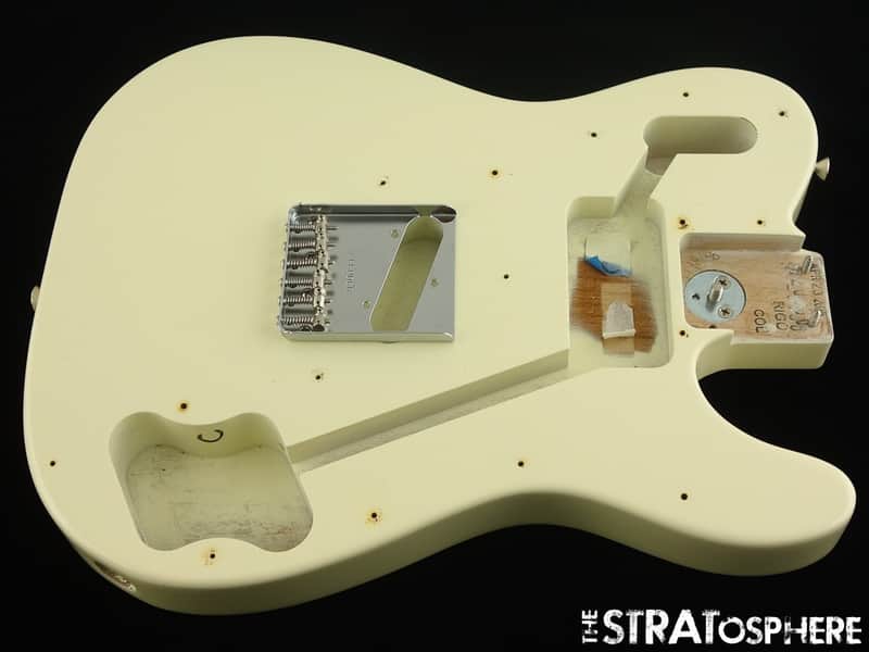 Fender AV II American Vintage Tele 1977 Custom BODY + HARDWARE, 77 Olympic White image 1
