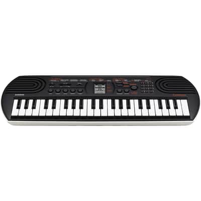 Casio SA81 Portable Keyboard - Black, 44 Keys