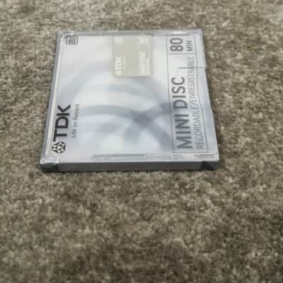 TDK Md-Recordable MINI-DISC Grey - High-Precision Recording - Excellent w/ Original Box image 4