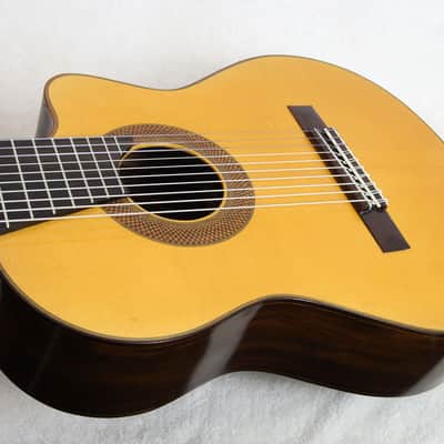 RARE 1989 Michael Menkevich Custom 10-String Classical Harp Guitar, Spruce/Brazilian, w/Case image 16