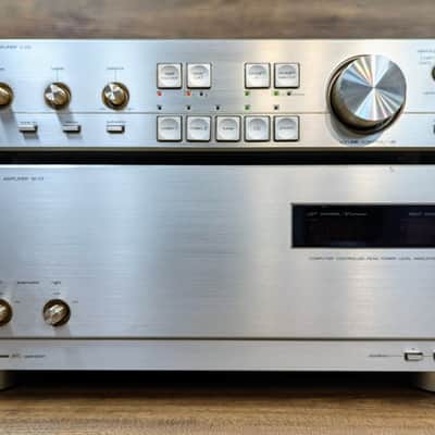 Luxman M03 Amplifier and Luxman C03 Preamplifier/ Fully Serviced and Tested/ Japan/ Excellent Condition/ Free Shipping image 3