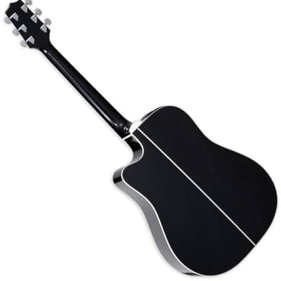 Takamine GD34CE Acoustic Electric Guitar Black image 2