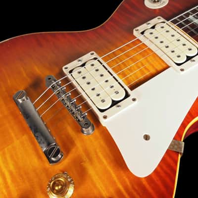 2014 Gibson Les Paul 1959 Historic 59 Custom Shop R9 AGED w Factory Original Dimarzios ~ Sunburst image 4