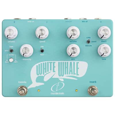 Crazy Tube Circuits White Whale v2 Spring Reverb / Tremolo *Authorized Dealer* FREE Shipping!