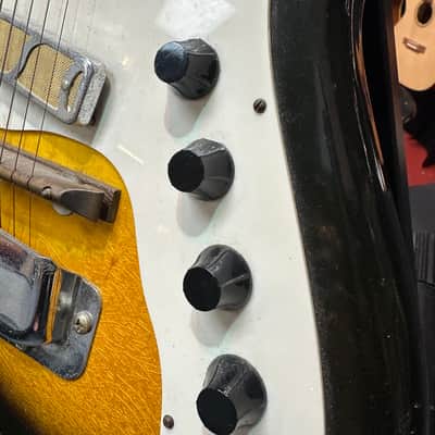 1960s Harmony Bobkat 2 Pickup Sunburst image 6