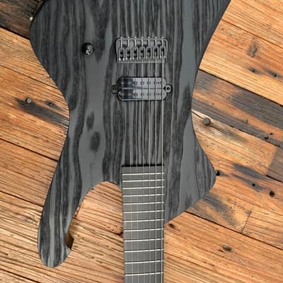 Hapas Guitars Deus 727  2020 Black inspired Meshuggah image 3