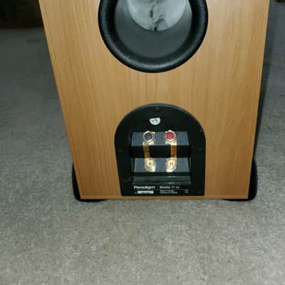 Pair of Paradigm Monitor 11 v5 floor tower speakers Maple/Natural color image 5