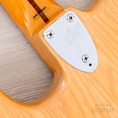1993 Fender Stratocaster ‘72 Vintage Reissue ST72-58 Natural Ash, Japan MIJ image 15