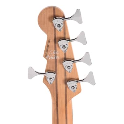 Reverend Triad 5 5-String Electric Bass - Silver Burst image 4
