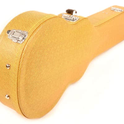 Douglas EGC-400 LP Premium Tweed Guitar Case with Burgundy Lining for Gibson & Epiphone Les Paul image 2
