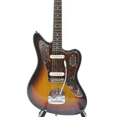 Fender Japan JG66-85 Jaguar CIJ P Serial 3TS 1999-2002 w/ Tremolo Arm & Gig Bag image 3