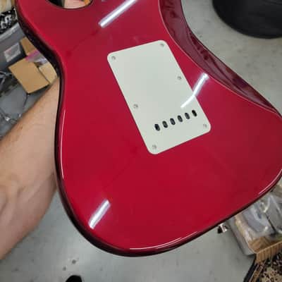 Fender Partscaster Stratocaster Guitar 2007 - Candy Apple Red W/ Case (C016-30) image 16