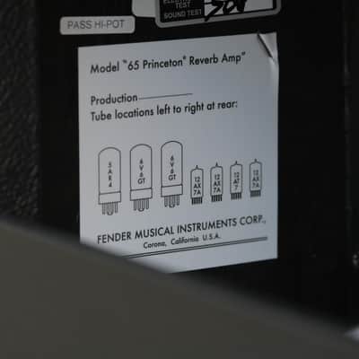 Fender '65 Princeton® Reverb 230V EUR image 7