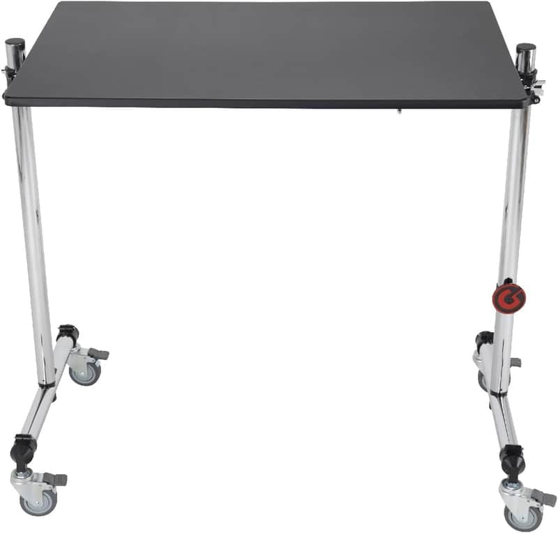 Gibraltar RKWST Rack Workstation with Mounted Table and Mounting Hardware Model image 1