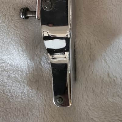 WFL P-87 Buddy Rich Snare Drum Throw Off and P32 WFL Butt Plate - Chrome Bild 5