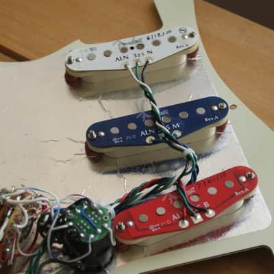 Fender Stratocaster 2007 circa N3 Pups A-1 Circuitry Loaded Pickguard image 4