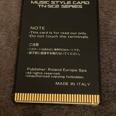Roland TN-SC2-03 Music Style Card Country for Roland E image 2