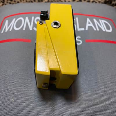 Boss Overdrive OD-1 long dash silver screw black label early Japan CLEAN 1977/1980 - Yellow image 4