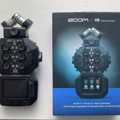 Zoom H8 12-Track Portable Audio Recorder 2020 - Present - Black image 1