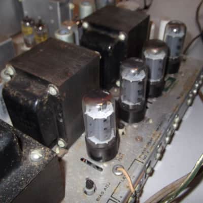 H.H. SCOTT 340 B VINTAGE TUBE STEREO RECIEVER WORKS image 9