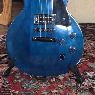 Gibson Les Paul Studio Lite Translucent Blue 1991 - Translucent Blue image 5