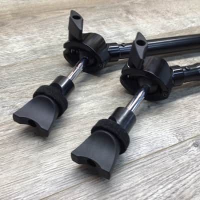 Set of 2 Roland 22" Ball Adjusting Cymbal Mounts w/ Wing Nuts, Roland Anti-Spins & Felts image 3