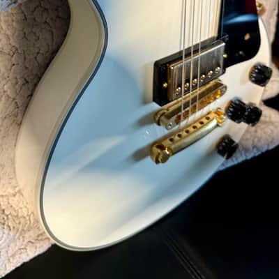 Gibson LES PAUL CUSTOM 2018 - ALPINE WHITE image 8