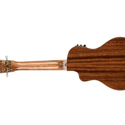 Lanikai All Solid Mahogany Concert Cutaway A/E Ukulele (MAS-CEC) image 4