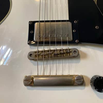 Immagine Eko Les paul 1990 Custom White Vl 480 First Series set in neck - 3