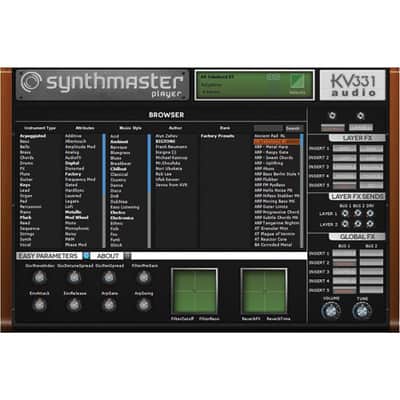 KV331 Audio SynthMaster Player - Preset Software Synthesizer Plug-In (Download) image 5