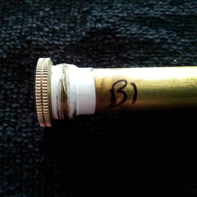 Edwards/Getzen B1 .562 Bore Bass Trombone Leadpipe 2018 - Raw Brass image 2