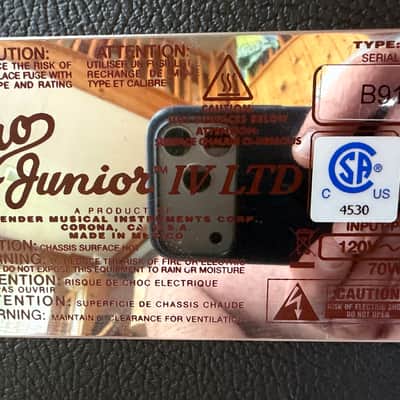 Fender Pro Junior IV LTD 2022 - Tolex image 5