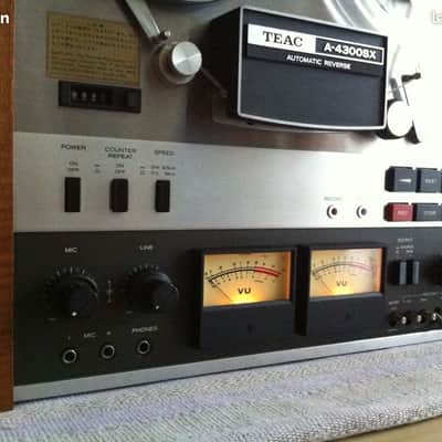TEAC A-4300SX 1/4" 2-Track Reel to Reel Tape Recorder image 4