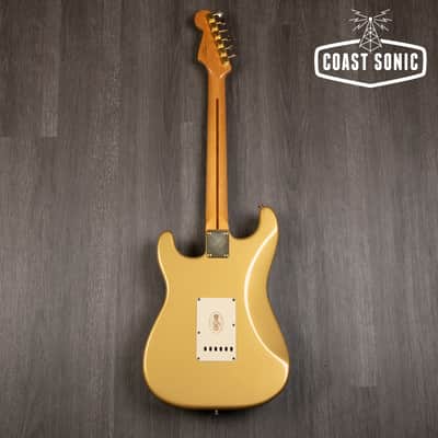 2004 Fender 50th Anniversary Classic 50's Stratocaster Aztec Gold image 3