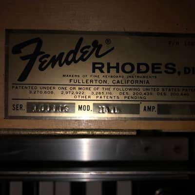 Fender Rhodes KMC-1 Electric Piano 1971 image 4
