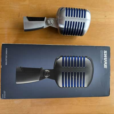 Shure Super 55 Deluxe Supercardioid Dynamic Microphone - Chrome image 7