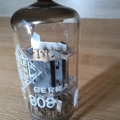 Very strong perfectly balanced NOS Telefunken ecc808 for high end hifi preamp Orgaphon, Echolette RFT Klang flim image 6