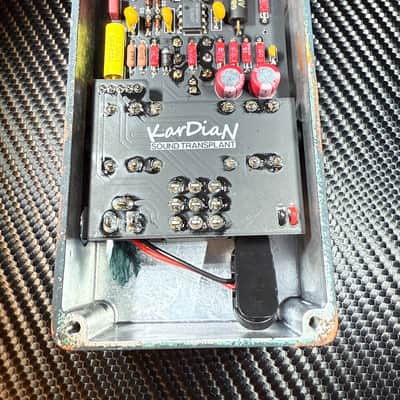 KarDian  CH-13 Overdrive-Distortion, OPEN BOX,  Chloroform, Sound Transplant Custom Build Series , 2024, Black-Brown-White Graphics image 16