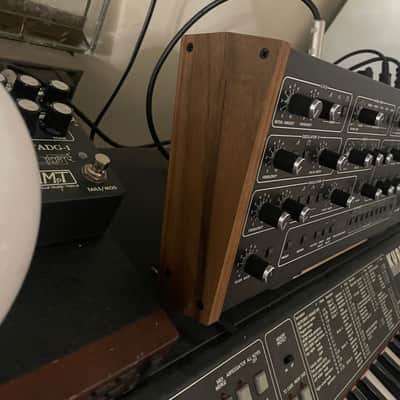 2025 Sequential Prophet-10 Desktop 10-Voice Polyphonic Synthesizer 2021 - Present - Black with Wood Sides image 5