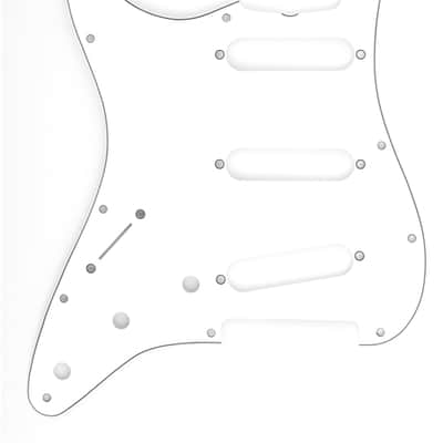 Fender 005-1505-000 '68 Stratocaster Left-Handed 11-Hole Pickguard 3-Ply