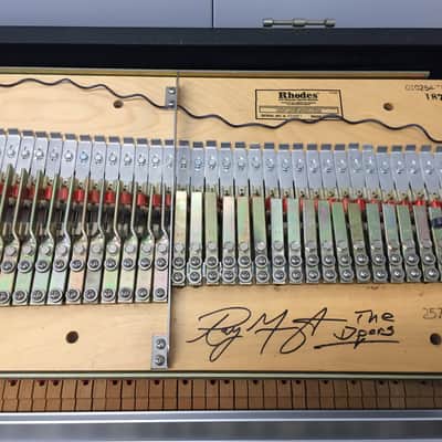 Fender Rhodes Suitcase Electric Piano - Signed and Played by Ray Manzarek of The Doors image 13