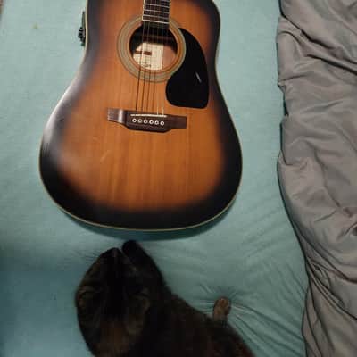 Epiphone Masterbilt DR-500ME (Vintage Sunburst) image 2