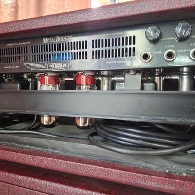 Mesa Boogie Nomad 55 Head - Stack Custom 2000's - WineRed Tolex image 8