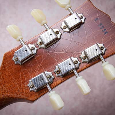 GIBSON USA Custom Shop Murphy Lab '56 Les Paul Standard Ultra Light Aged "Goldtop + Rosewood" (2023) image 13