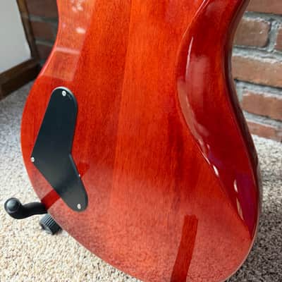 2020 PRS SE Paul's Guitar - Amber with Upgraded Kluson Locking Tuners image 7
