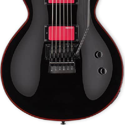 ESP LTD GH-200 Gary Holt Signature Electric Guitar, Roasted Jatoba Fingerboard, Black image 2