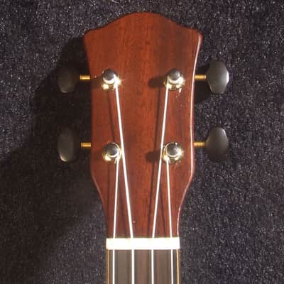 Handmade Cutaway Tenor Ukulele, Solid Spalted Maple & Curly Maple, Archback, Dove Inlay, Soft-bag, Bruce Wei UAJ17-2012 image 8