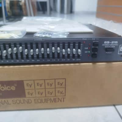 Electro-Voice (EV) EQ-215 Stereo Graphic Equalizer (church owned) CG00HKF image 3